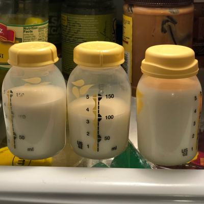 Storing breast milk