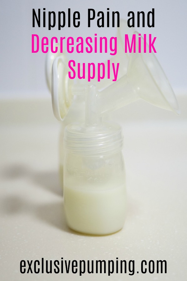 nipple-pain-from-pumping-and-decreasing-milk-supply-exclusive-pumping