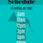 Pumping Schedule with 6 Pumping Sessions Per Day