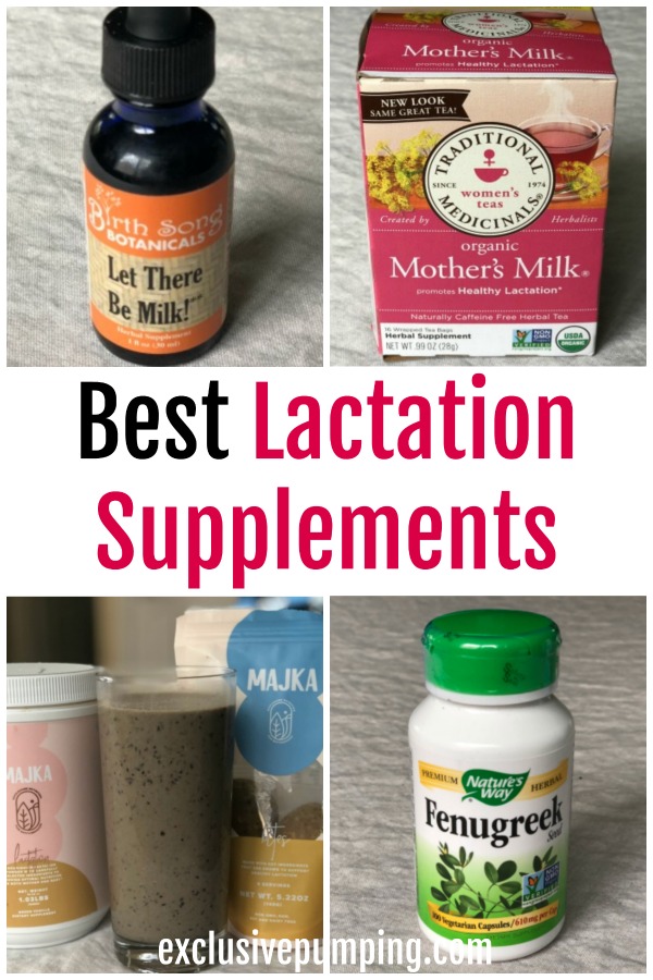 Best Breastfeeding Lactation Supplements to Increase Milk Supply