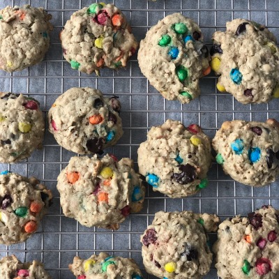 The BEST Chocolate Chip and M&M Lactation Cookies