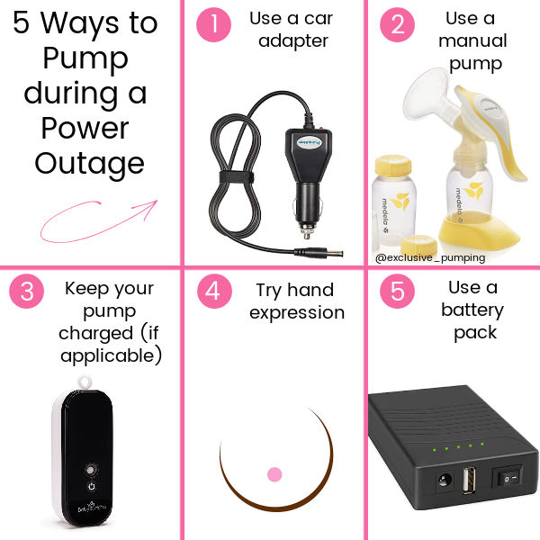 5 Ways to Pump During a Power Outage
