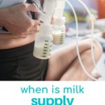 When is Milk Supply Established?