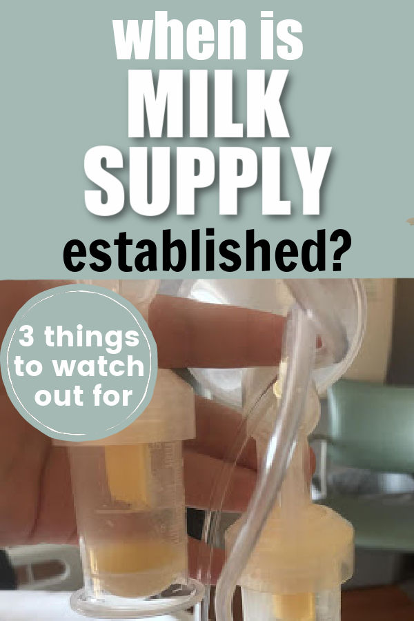 When is Milk Supply Established? Here's how milk production works, whether you're nursing your baby or exclusively pumping.