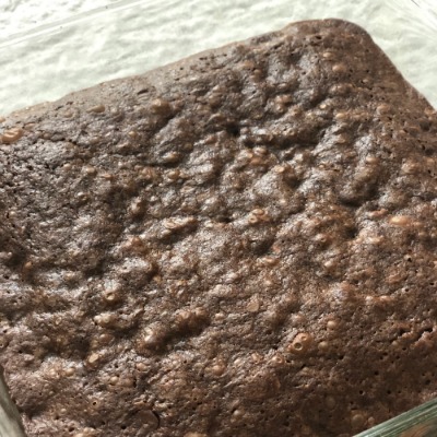 Lactation Brownies from a Mix