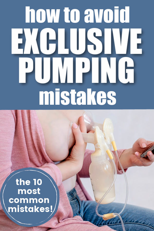 How to Avoid Exclusive Pumping Mistakes