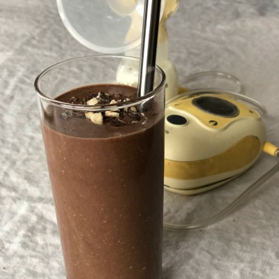 Chocolate Malt Lactation Milkshake