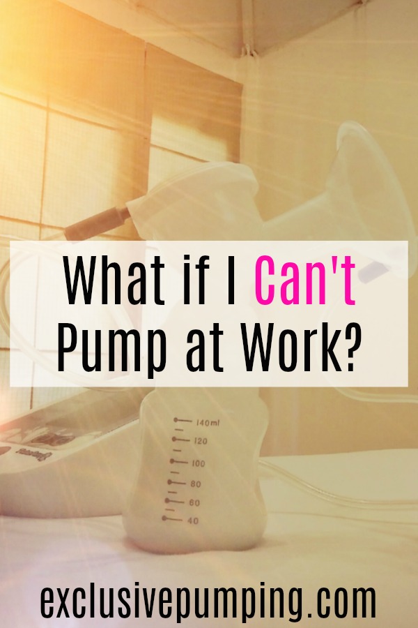 Can't Pump at Work? Here's What to Do Exclusive Pumping
