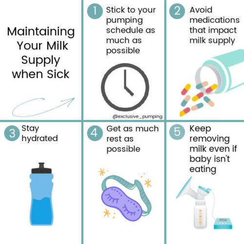 How to Increase Your Milk Supply After Being Sick Exclusive Pumping