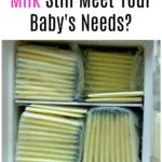 Does Older Breast Milk Still Meet Baby's Needs?