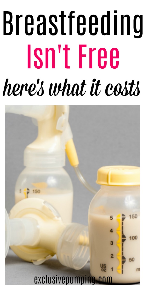 How Much Does Breastfeeding Cost? Exclusive Pumping