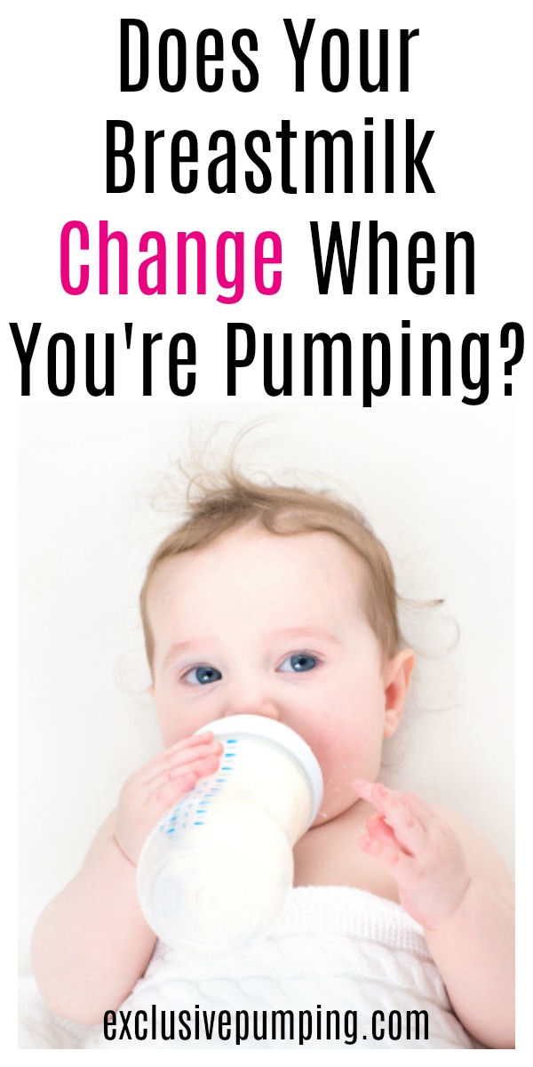 Does Your Breastmilk Change When You're Pumping?