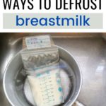 3 Ways to Defrost Breast