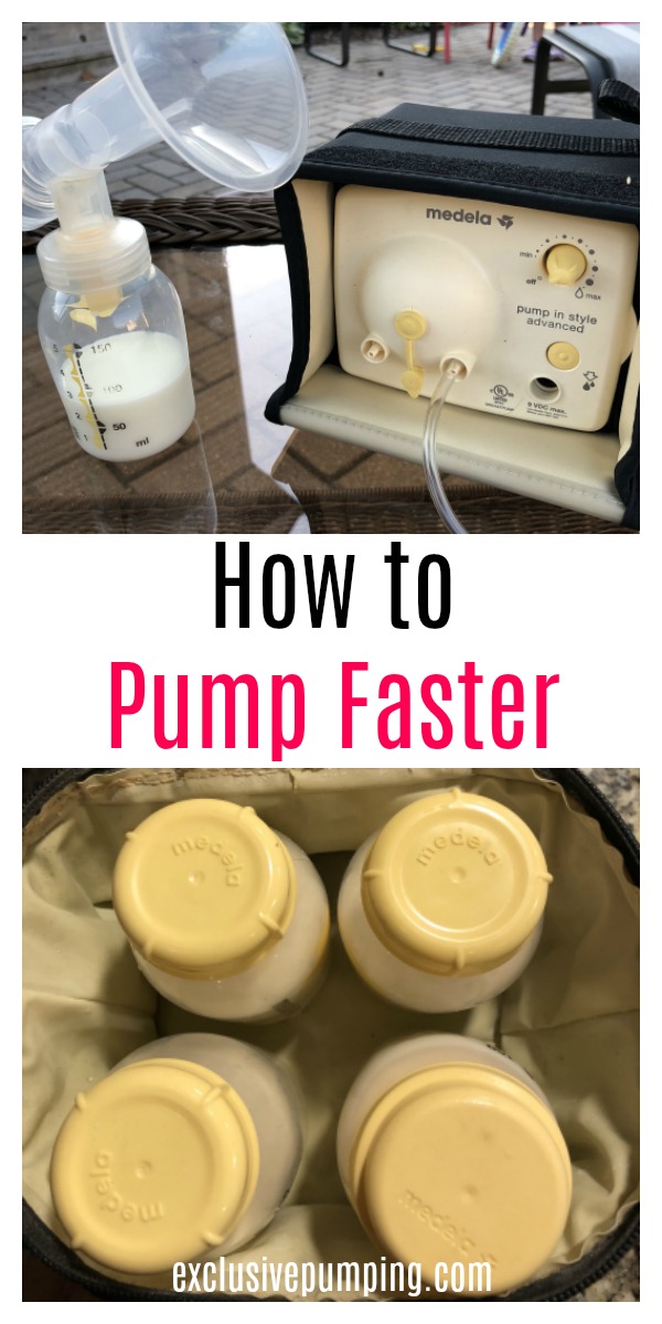 How to Pump Breast Milk Faster