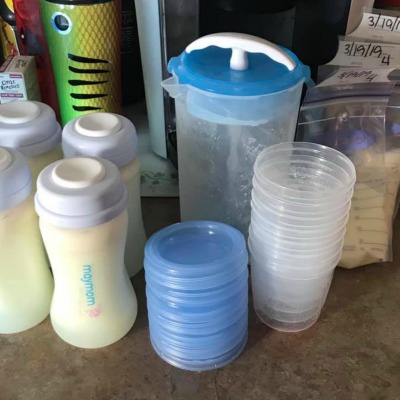 The “Pitcher Method”: Storing Breast Milk in a Pitcher