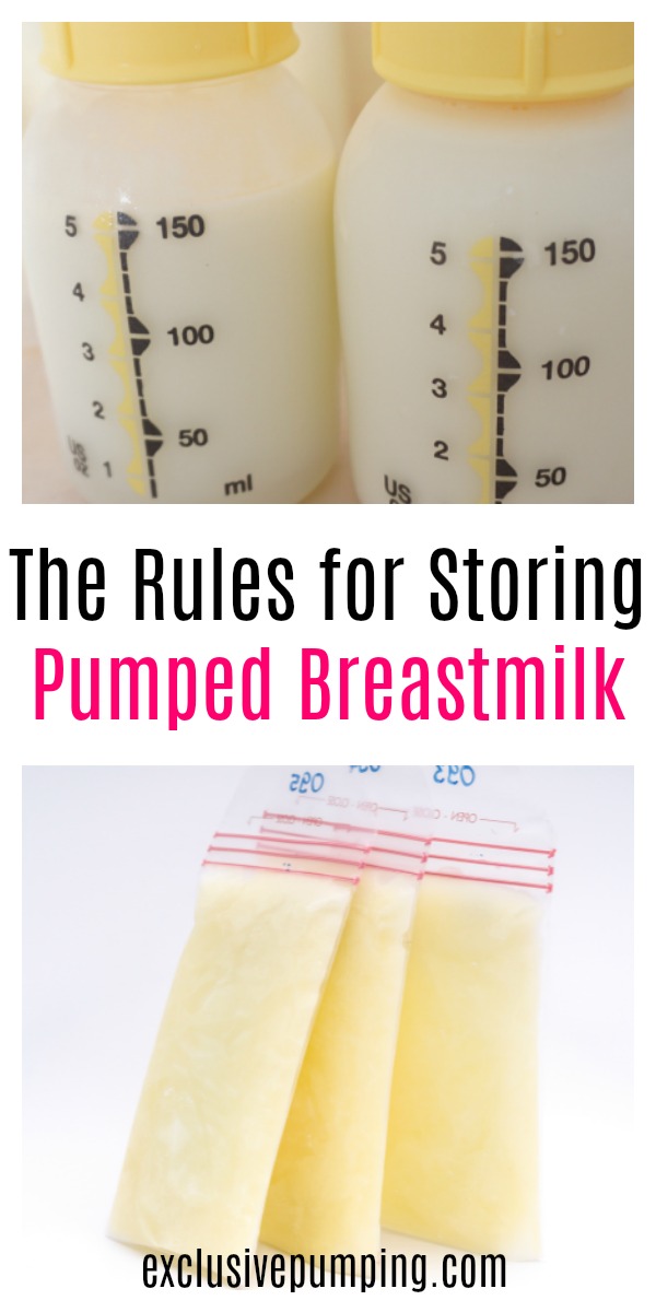 How to Store Breast Milk Safely - Exclusive Pumping