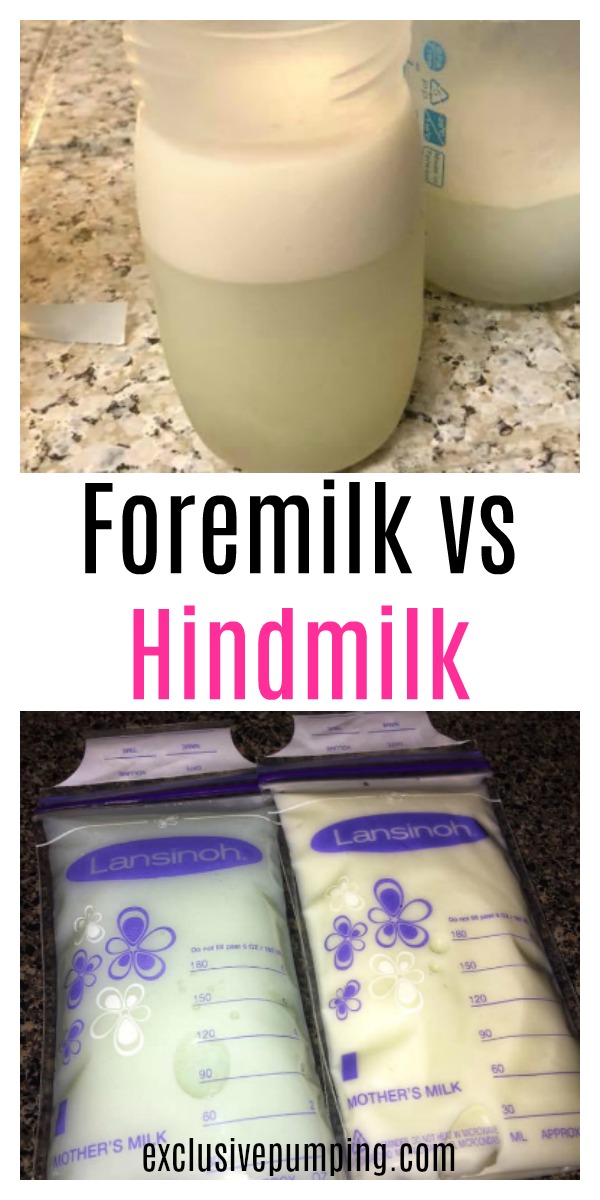 Foremilk vs Hindmilk