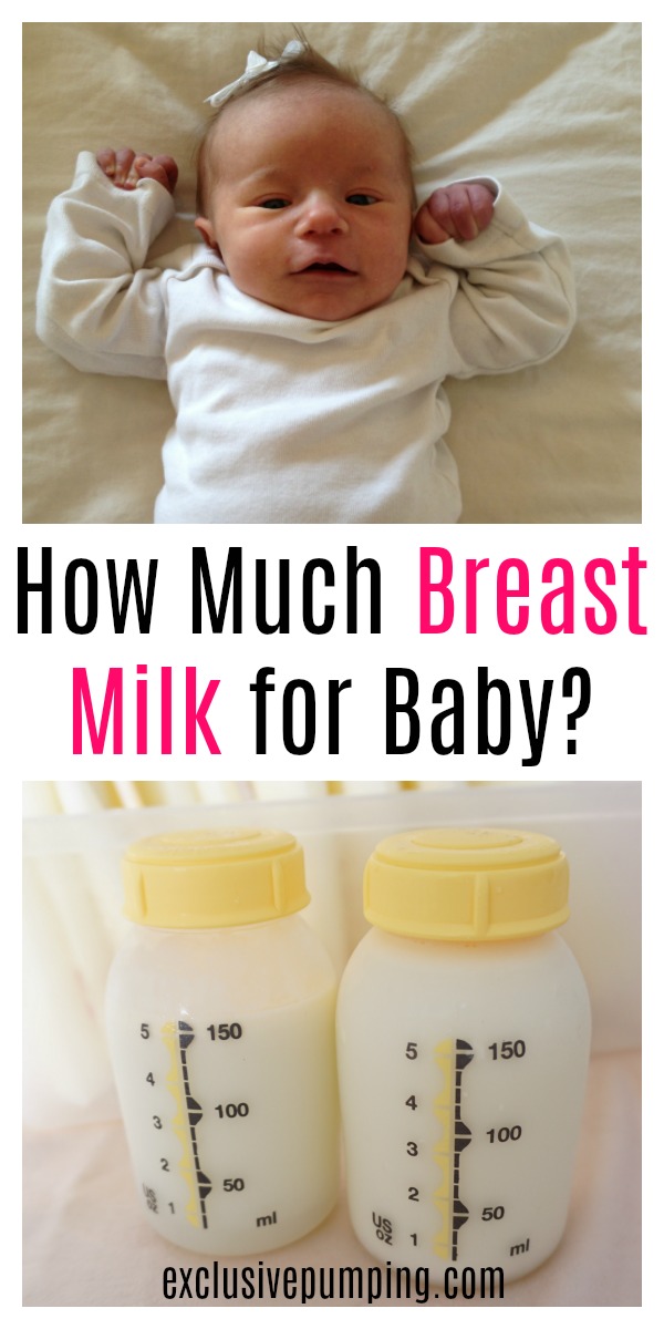 How Much Breastmilk for Baby?