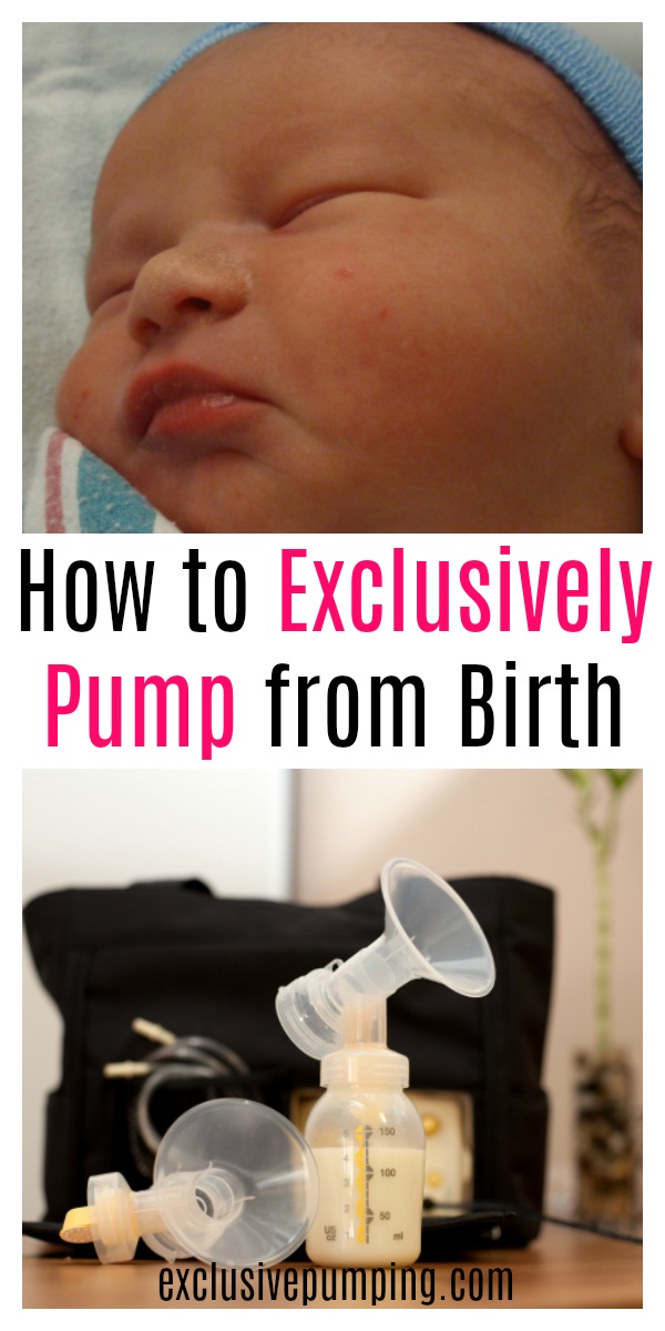 Pregnant Thinking About Exclusively Pumping From Birth