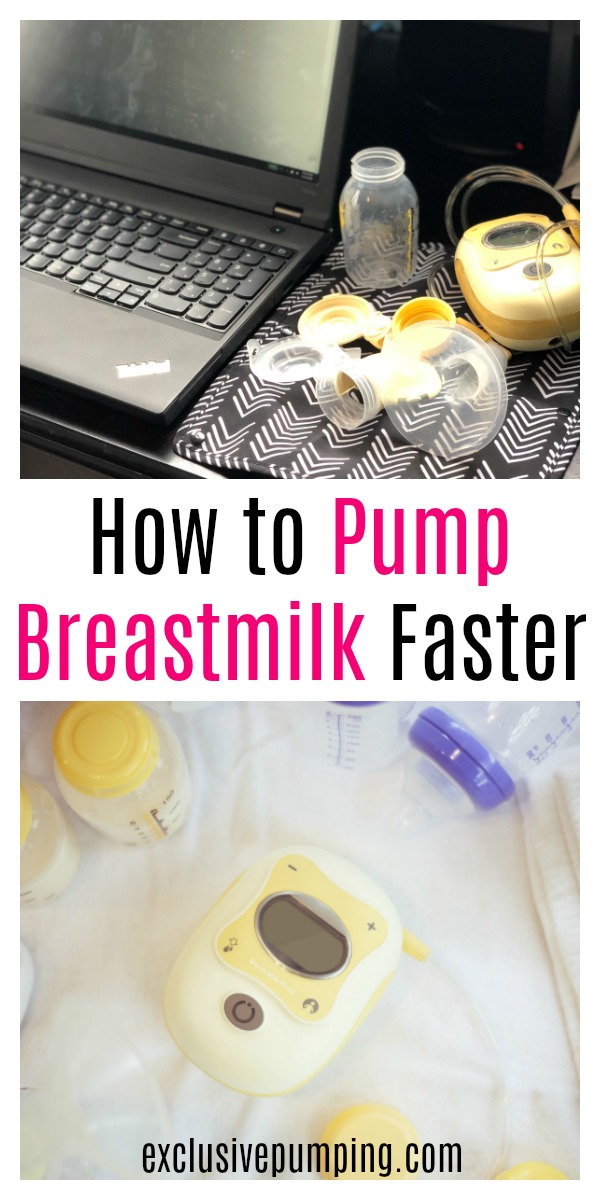 How to Pump Breast Milk Faster