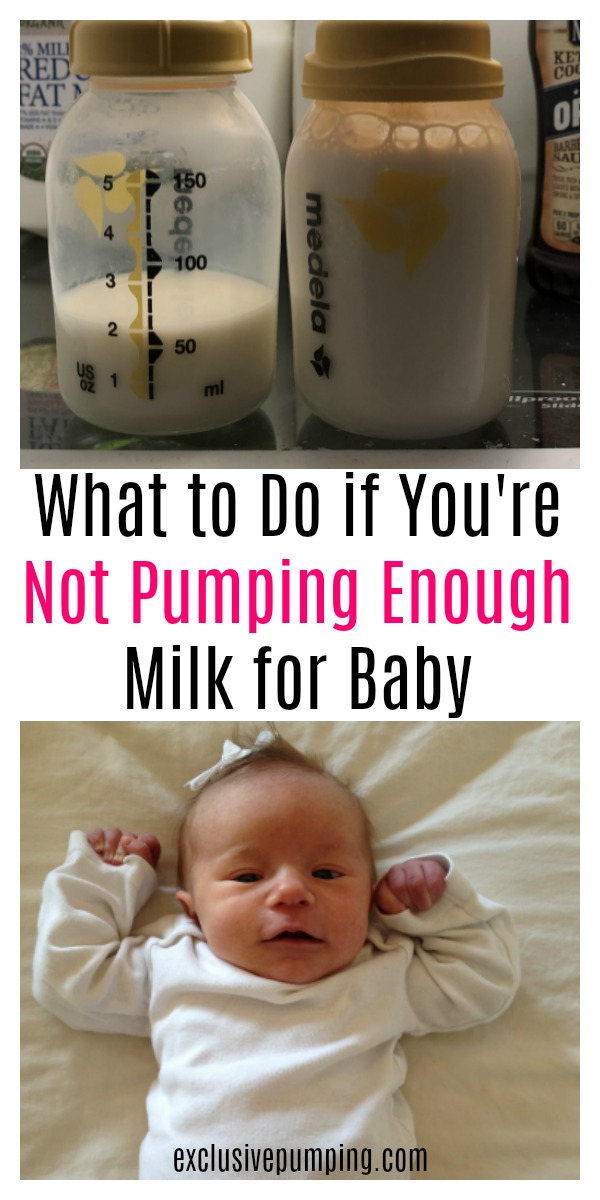 What to Do if You're Not Pumping Enough Milk for Baby