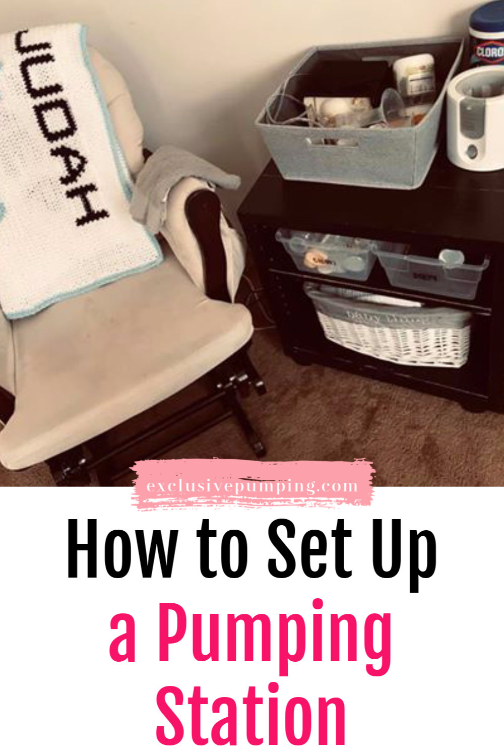 How to Set Up a Pumping Station for Pumping Breast Milk