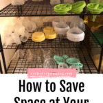 How to Save Space at Your Bottle Station