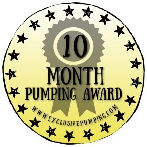 Ten Month Pumping Award