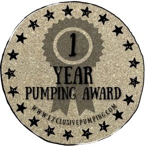 One Year Pumping Award