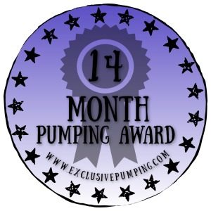 14 Month Pumping Award