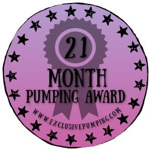 21 Month Pumping Award