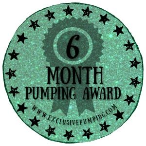 Six Month Pumping Award