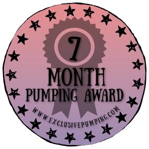Seven Month Pumping Award