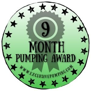 Nine Month Pumping Award