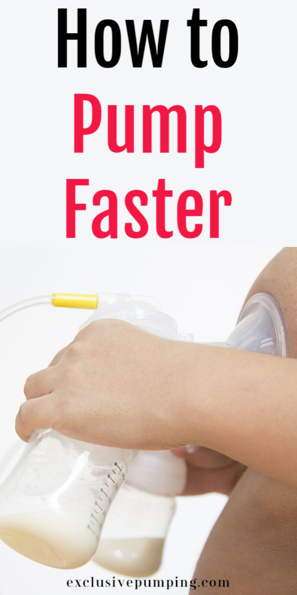 How to Pump Breast Milk Faster