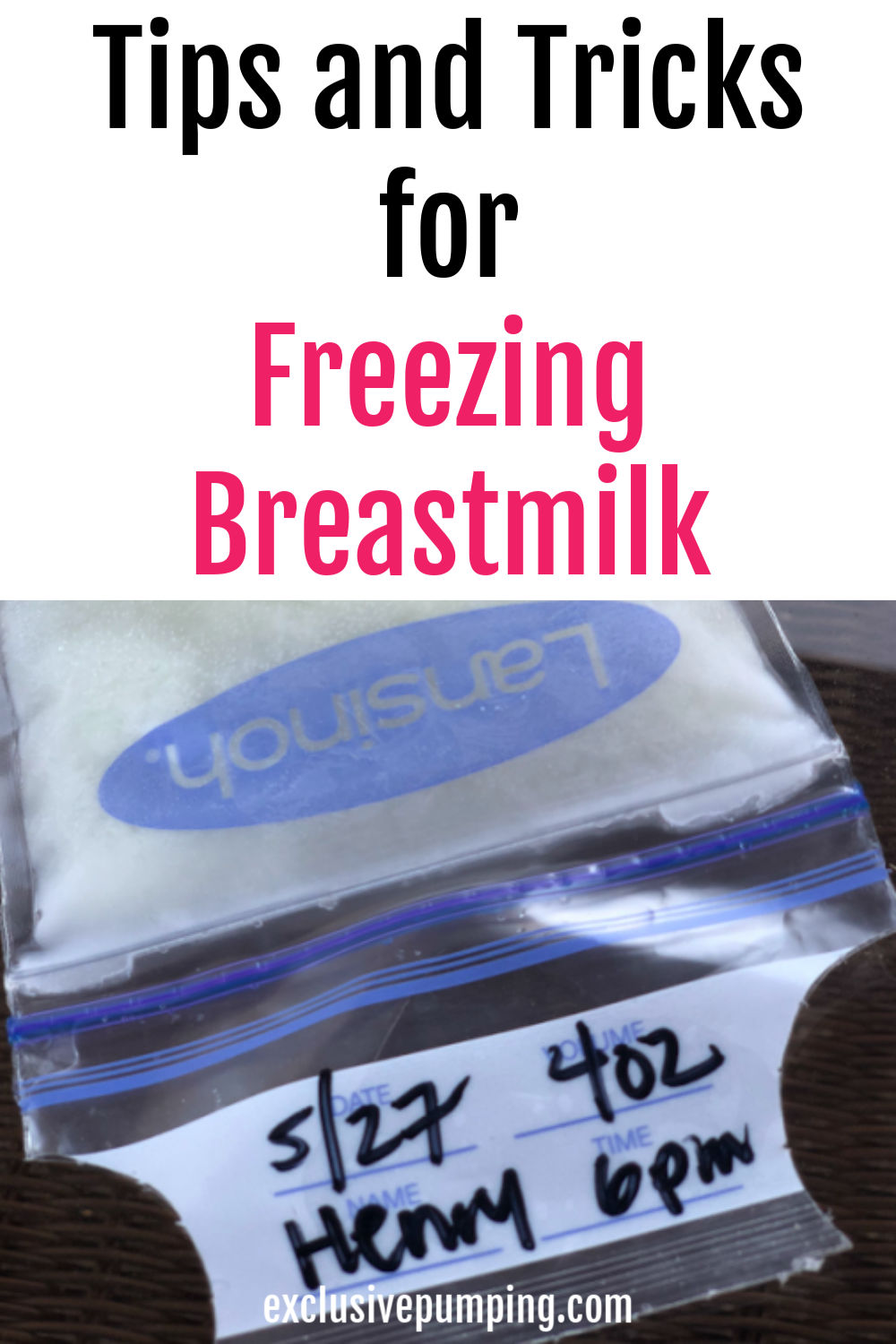 How To Freeze Breast Milk Exclusive Pumping 9149