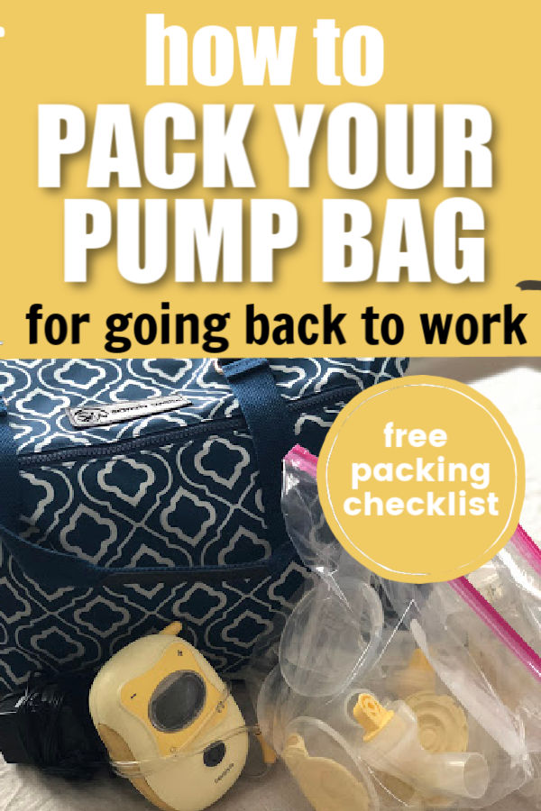 How to Pack Your Breast Pump Bag When You're Going Back to Work