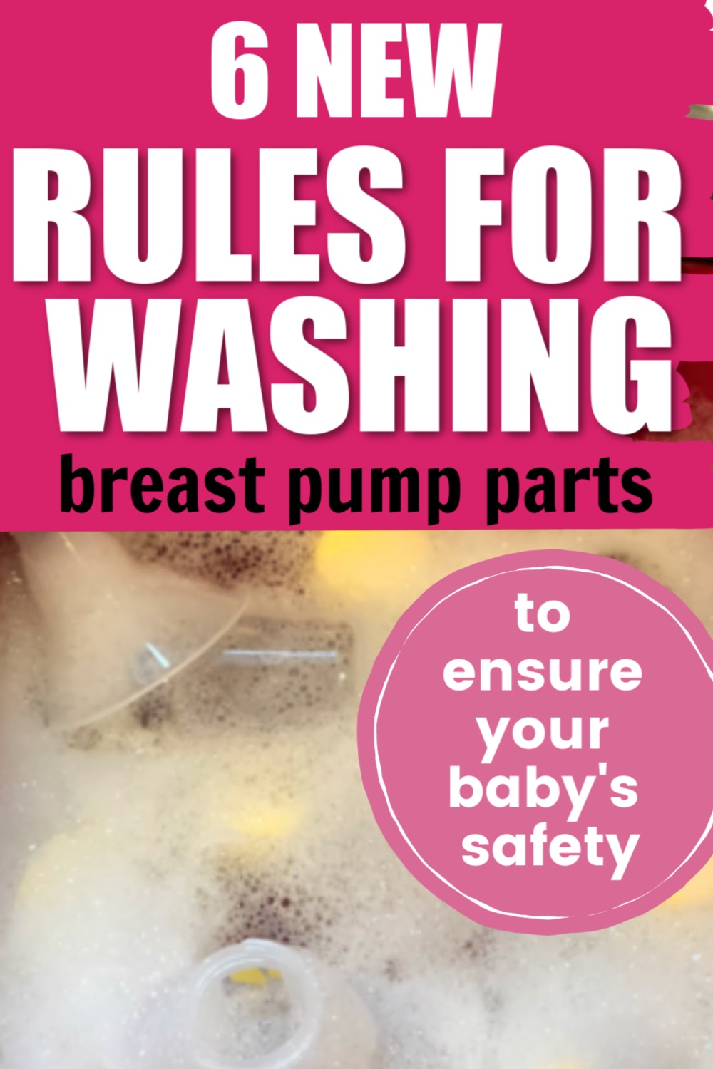 6 New Rules for Cleaning Breast Pump Parts