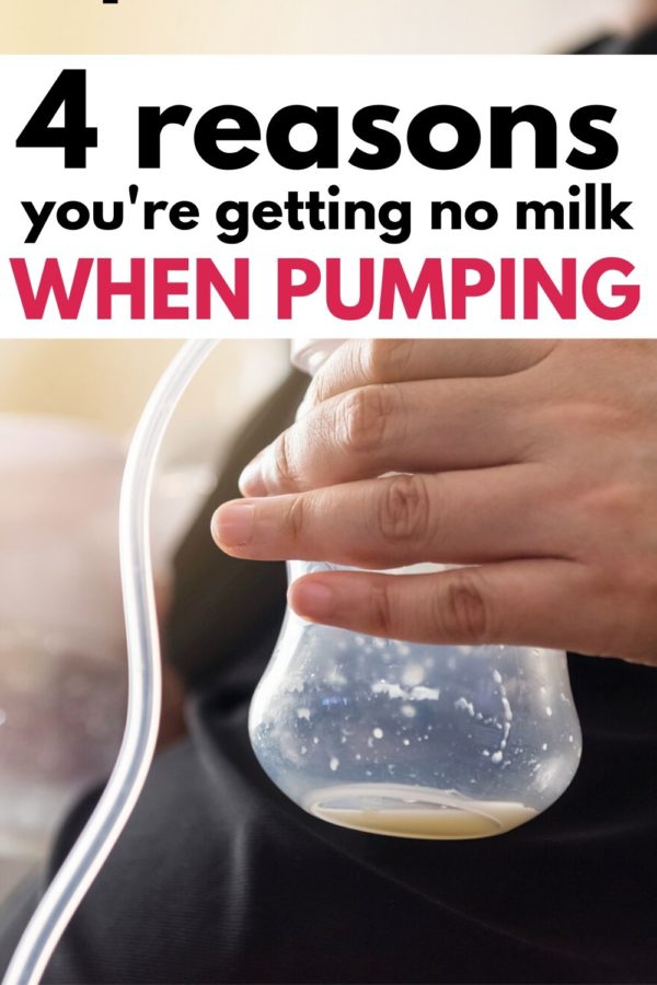 Why Wont Milk Come Out When I Pump