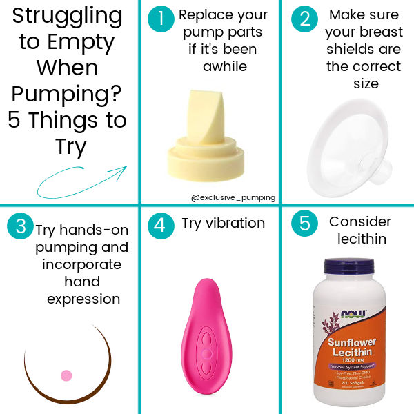 Struggling to Empty When Pumping? 5 Things to Try