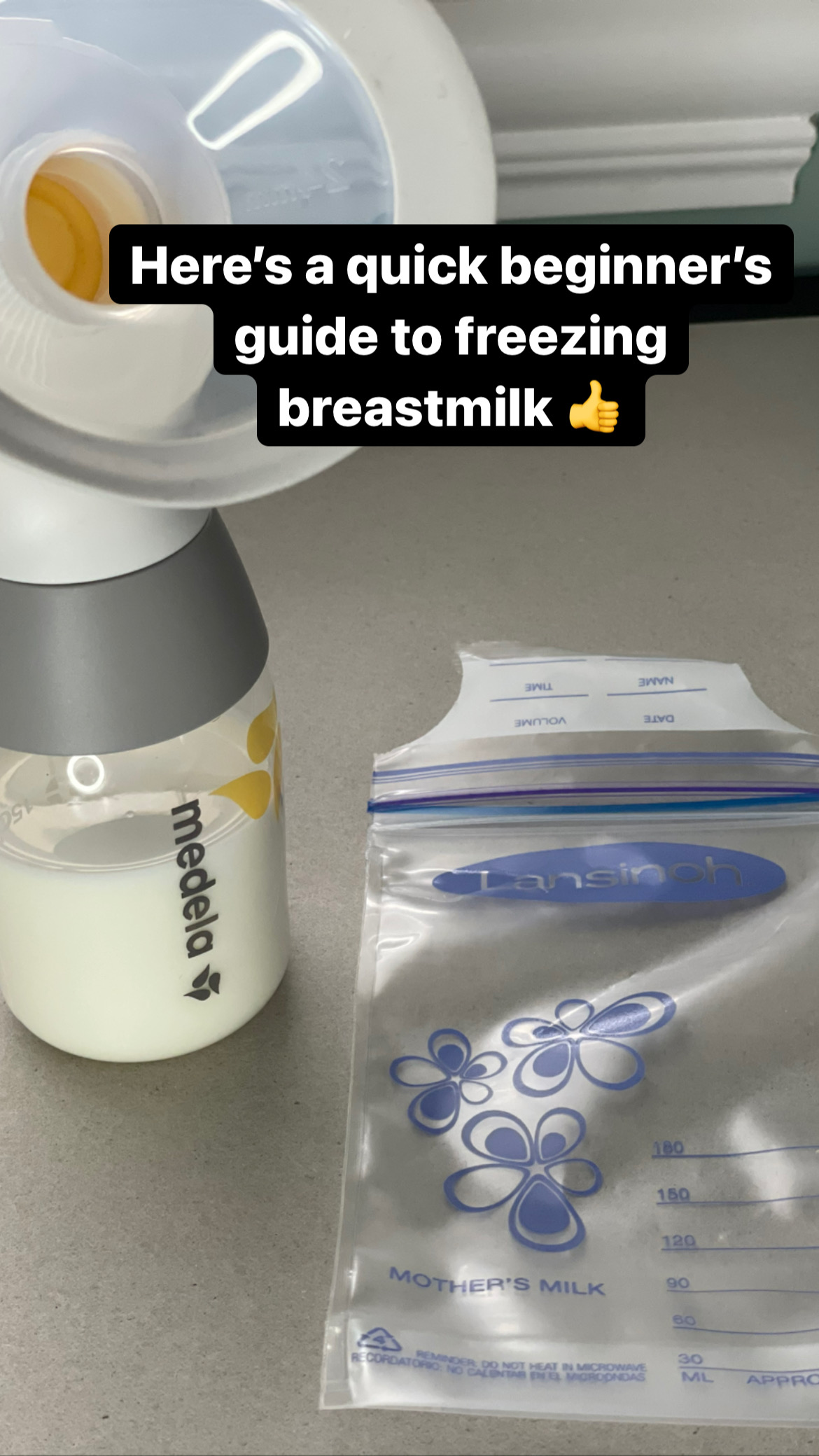 Magnetic Breastmilk Freeze Flat Trays to Freeze Breast Milk