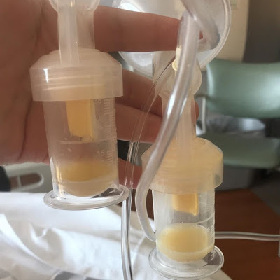 two bottles with colostrum | How Do You Feed Your Baby Before Your Milk Comes In?
