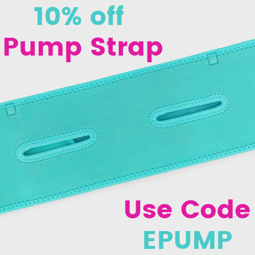 Teal Hands-free Pump Strap | 10% off Pump Strap Use Code EPUMP