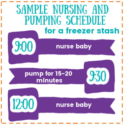 Sample Nursing and Pumping Schedules