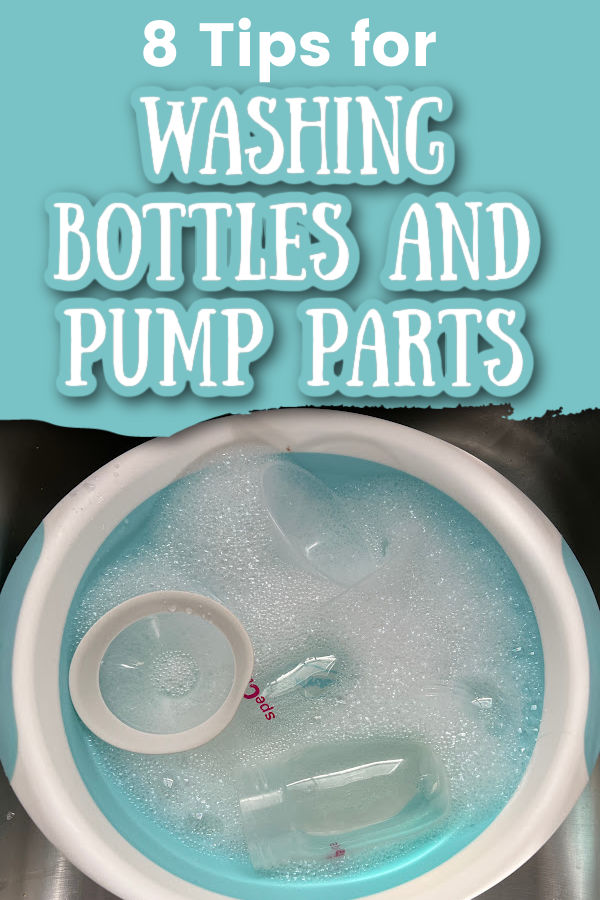 Wash baby bottles and pump parts with me using @Dapple Baby Bottles & , CleanTok