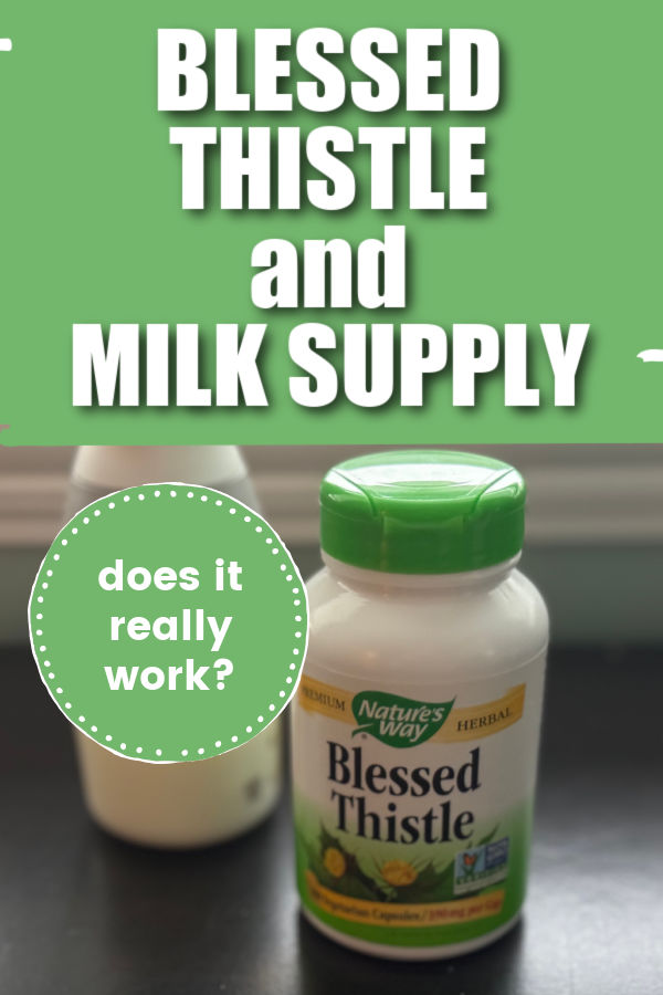 blessed thistle and milk supply