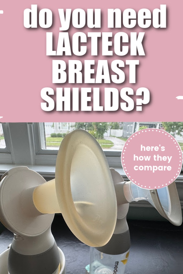 do you need lacteck breast shields?