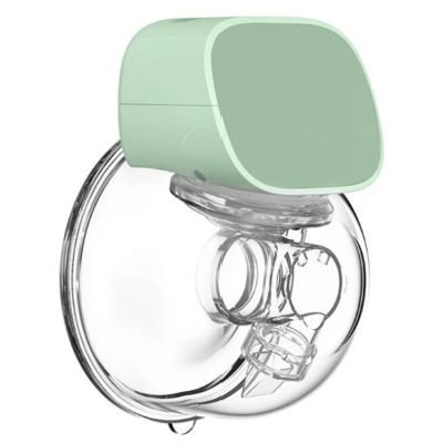 Moms Pump wearable breast pump on a white background